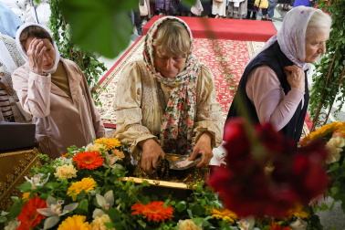 Встреча ковчега с мощами святителя Тихона, патриарха Московского, в Екатеринбурге
